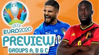 Will Belgium FINALLY Deliver a Trophy? | Euro 2020 Preview & Predictions (Groups A, B & C)