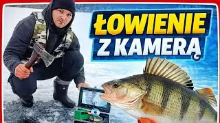 Łowienie podlodowe pierwsze testy kamery podwodnej 😀