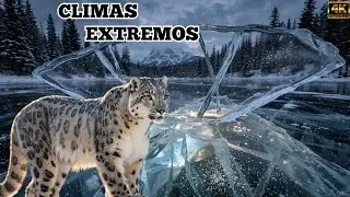 Climas Extremos: Animales Salvajes Entre tormentas De nieve, Desiertos infernales y Volcanes Activos