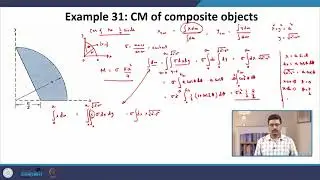 Centre of mass of composite objects #swayamprabha