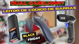 Os 3 Melhores Leitores De C&oacute;digo De Barras Para Comprar Na BLACK FRIDAY DE 2025 I Leitor De c&oacute;digo