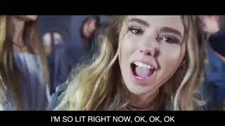 I'm So Lit Right Now Sydney McGee Remix but everytime she talks about food it speeds up
