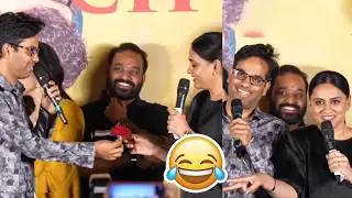 Director Anudeep KV Hilarious Speech At Funky Trailer Launch Event || Bullet Raj