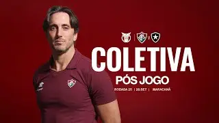COLETIVA LUIS ZUBELDÍA | FLUMINENSE 2 X 0 BOTAFOGO | CAMPEONATO BRASILEIRO 2025 | 25ª RODADA