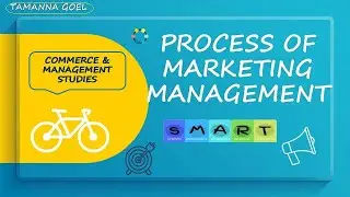 Marketing Management Process || SMART goals || 11 | 12 | BBA | BCOM | MBA | Lecture 5