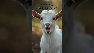 Baby Goat Edition 🐐😂#babygoat  #funnyanimals #goatbleat #cuteanimals #viralanimals #animalcomedy