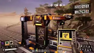 Satisfactory: Hyper Tube Cannon Across the Map.