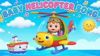 Helicopter Song 🚁 Hawai Jahaz Ki Sair | Hindi Nursery Rhymes for Kids