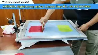 Digital Screen Maker AMD550A directly computer to screen digital screen making process