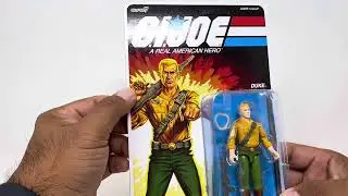 Super7 G.I. Joe Reaction+ Duke, Wave 2 Retro O-Ring Figure