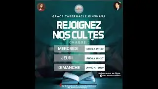 DIMANCHE 20/07.2025 | THEME : LA VISION DU PROGRES  | AVEC  PAST RICHARD BLAIR KAYEMBE
