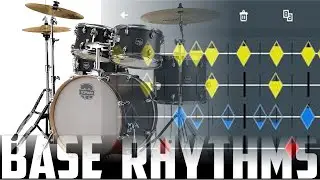 New beats with Base Rhythms in MDrummer