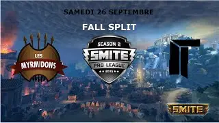 Smite Fr - SPL Eu Fall Split : Week 6 Myrmidons Vs Titan game 2