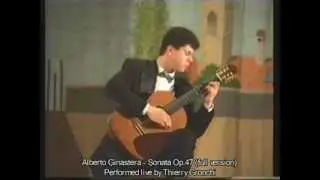 Sonata Op.47 by Alberto Ginastera - (full version)