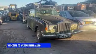 Silver Shadow I ready to be broken down for spare parts | Westminster Auto Spares