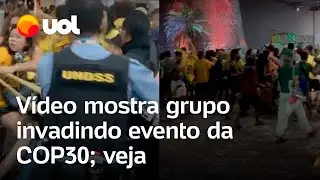 V&iacute;deo mostra grupo invadindo Zona Azul da COP30, em Bel&eacute;m; veja o momento