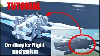 Plane Crazy | Ornithopter flight mechanism TUTORIAL
