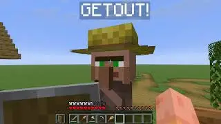 Minecraft, but you have to read villagers' unrestricted chat messages