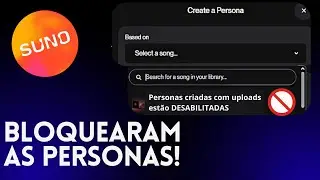 BURLEI O BLOQUEIO! CRIE PERSONAS USANDO &Aacute;UDIOS DE CANTORES CONHECIDOS NO SUNO!!