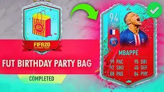 'FUT BIRTHDAY PARTY BAG' SBC CHEAPEST SOLUTION - #FIFA20 FUT Birthday Party BAG Guaranteed Player!