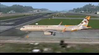 [FSX LIVE] Aerosoft Airbus Fly Phuket Intl. to DMK [full Flight] 16 04 2017