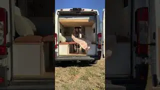 VAN BUILD BED LIFT - flawless operation & looks beautiful. Castle Winch bed lift.
