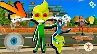 Затроллил  брата (игра) подложил острый перец Чили в пицу (Scary  siblings) 2 часть