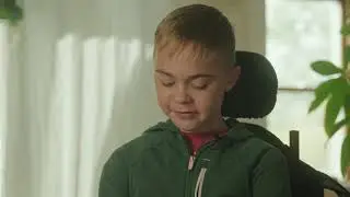 Brendan and Mobility Assist Dog Harley