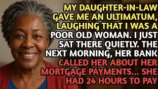 My Daughter-in-law Screamed 'Pay Rent Or Sleep In The Street!' — So I Sold The House and...