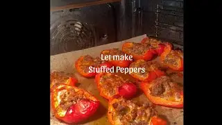 Making Stuffed Peppers Recipe