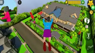 Flying Into Miss T&rsquo;s Backyard! EPIC Prank Gone Wrong 😱 | Scary Teacher 3D