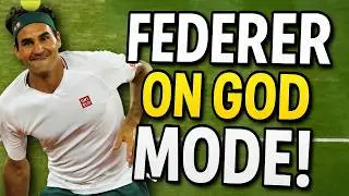 1 Hour of Roger Federer God Mode on Grass
