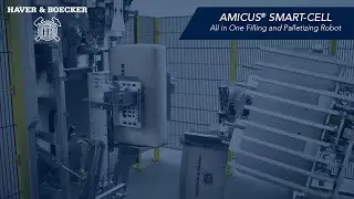 AMICUS&reg; Smart-Cell - All in one filling and palletizing robot
