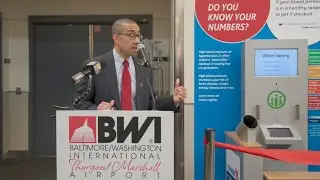 Know Your Numbers: BWI Airport is home to the latest #StrongerHearts Smart Health Station