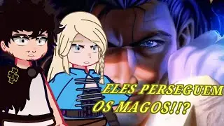 Capit&atilde;es Black Clover react to rap Sylas//De:@Chrono0 #musicga 