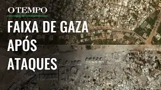 Faixa de Gaza antes e depois da Guerra: veja imagens do que mudou