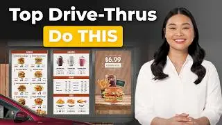 Drive-Thru Digital Menu Boards | Signage TechLab