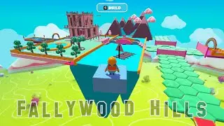 Fallywood Hills | New Map | Fall Guys