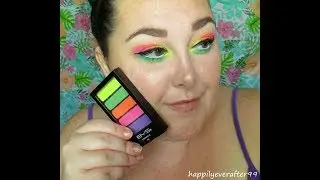 BYS NEONS Palette -Fun Summer Rainbow ish Eyes!!