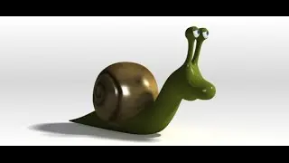 3D Modeling Snotty the Snail (3 of 3) - Tutorial