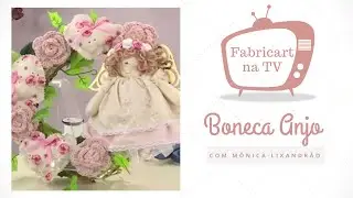 Boneca Anjo com Mônica Lixandrão