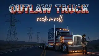 Midnight Highway Truck Footage | Outlaw Country Rock #nightdrive