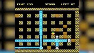 Maze Bomber (Bomberman hack, CubeTech) [Famicom] - Прохождение (или нет?) от AlexSRMD