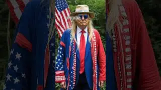 TRUMP AS A HIPPIE 😂
