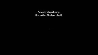 💥💣Nuclear blast💥💣