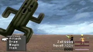 [FFVIII] Walkthrough - Pt.60 (Optional) Cactuar + Eva-J & Luck-J