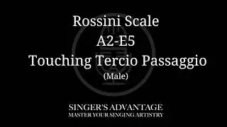 Rossini Scale A2-E5 Touching Tercio Passaggio Male