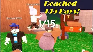Reached 135 Days! Part-1 «99 Nights in the Forest» Roblox! Full Video!