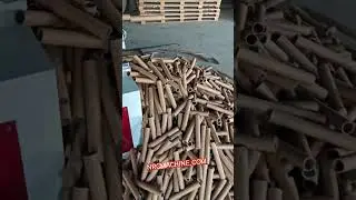Small Paper Tube Making Machine With Multiple Cutters #machine