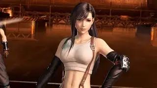 Dissidia Final Fantasy NT - First Tifa Gameplay  Part 1 -  Moves (PS4, PC)